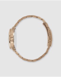 Maxum - Liberty Black Dial With Rose Gold Bracelet & Case