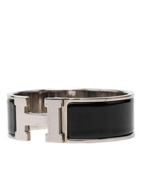 Pre-Loved by Azura Reborn - Pre-Loved Wide Enamel Clic Clac H Bracelet PM
