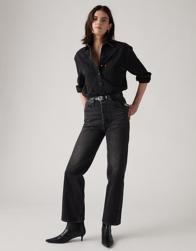 Levi's - Ribcage Straight Ankle Jeans