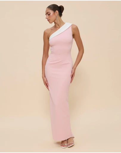 CHANCERY - Vendi One Shoulder Maxi Dress
