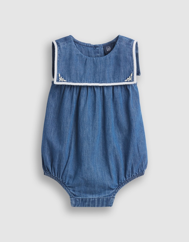 GAP - MFD SL Sailor Bubble Bodysuit - Babies