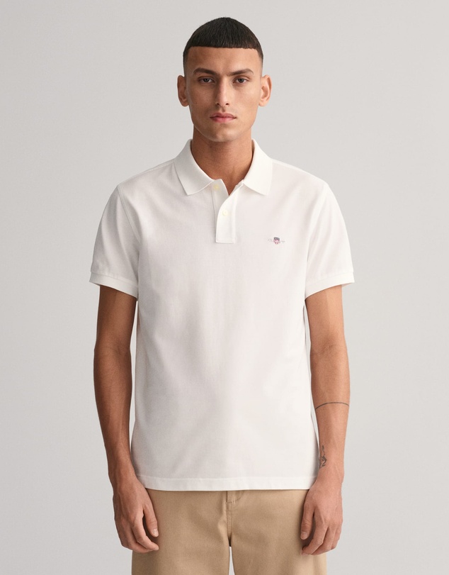 Gant - Slim Fit Shield Piqué Polo Shirt