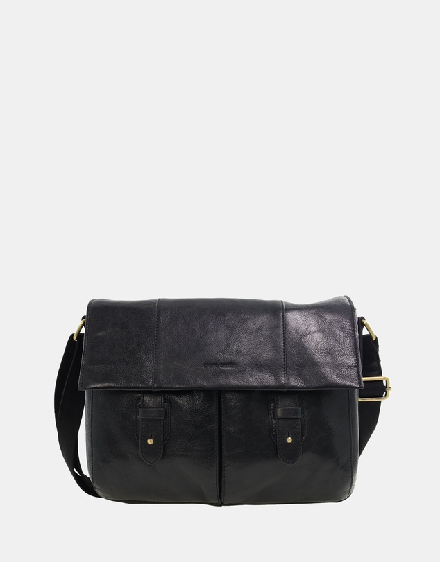 Pierre Cardin - Pierre Cardin Men's Rustic Messenger/Computer Bag