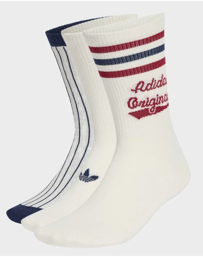 adidas Originals - RETRO SPORT CREW SOCKS 2 PAIRS Unisex