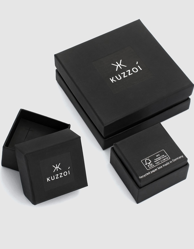 Kuzzoi - ICONIC EXCLUSIVE - Mixed Chain Necklace Set in Gold-Plated 925 Sterling Silver