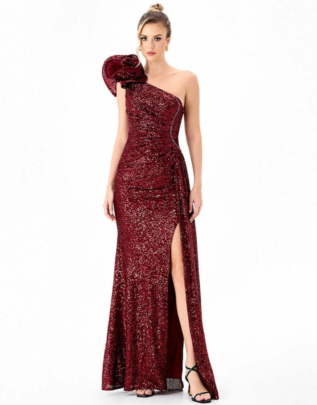 Bariano - Miller Statement Rosette Gown