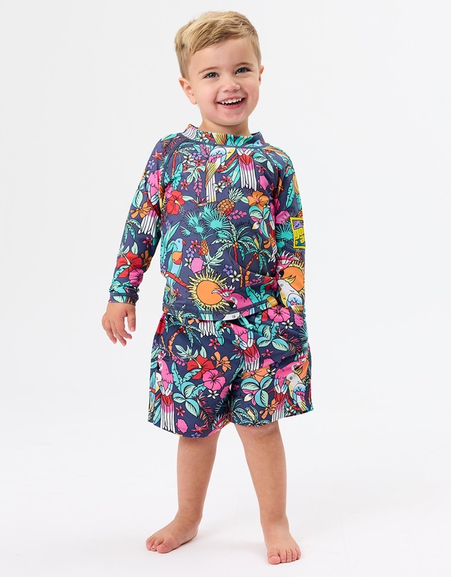 Goldie + Ace - Paradise Rashguard - Babies-Kids