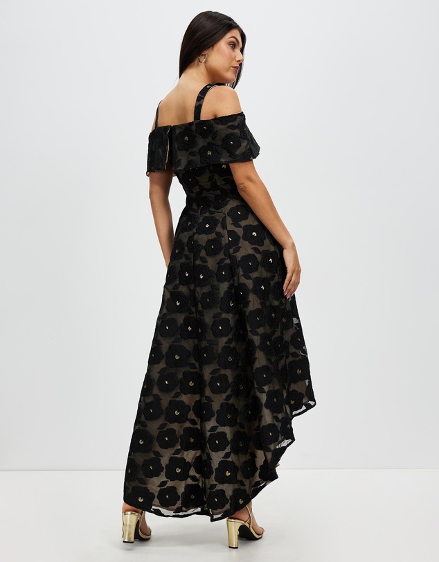 Romance by Honey and Beau - Selena Off Shoulder Maxi Dress