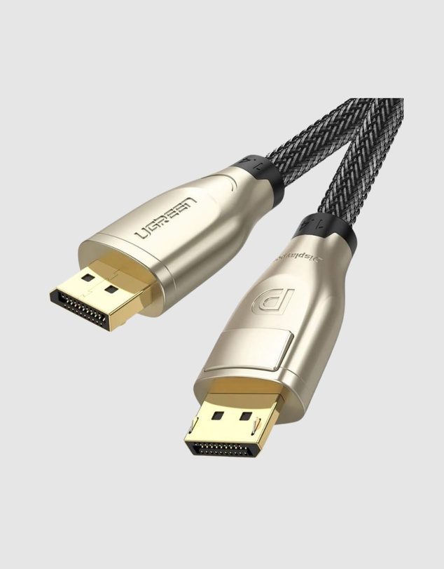 Ugreen - UGreen 8K DisplayPort 1.4 Male to Male Cable 1M Black