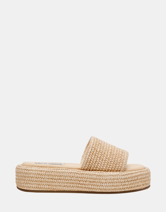 Steve Madden - Beachy Natural Sandals