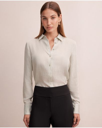 Soft Sage Stripe