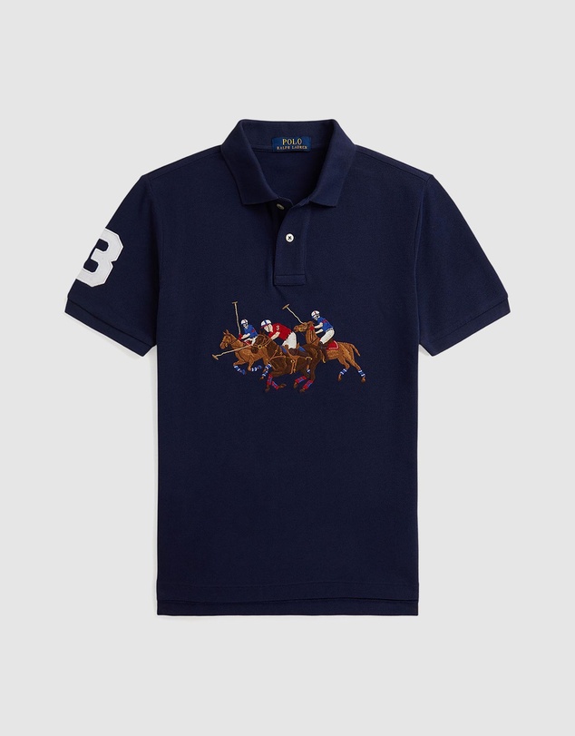 Polo Ralph Lauren - Triple-Pony Cotton Polo Shirt - Teens