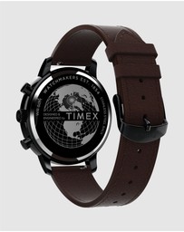 TIMEX - Timex Chicago 45mm Black-Tone Multifunction Watch