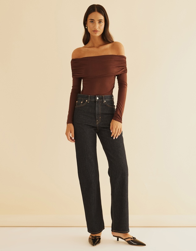 Atmos&Here - Off Shoulder Bamboo Top