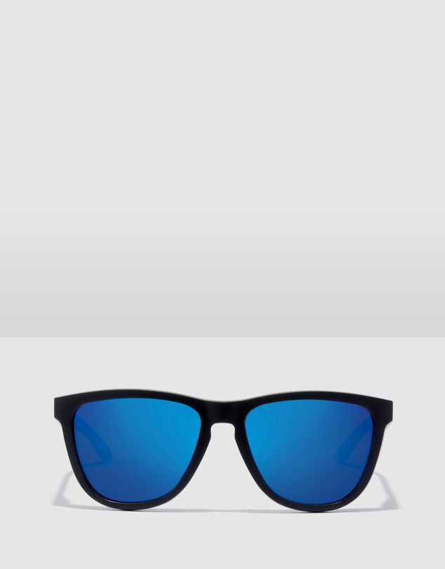 Hawkers Co - Polarized Dark Black Blue One Raw Sunglasses for Men and Women UV400