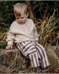Kynd Baby - Stripe Pant in Brown Stripe