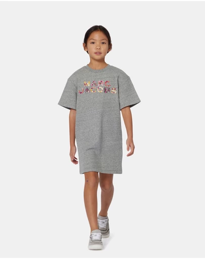 Marc Jacobs - Logo Embroidery Mini Shirt Dress - Kids-Teens