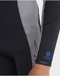 Billabong - Boys 8 to 16 3/2mm Absolute Natural Chest Zip Wetsuit