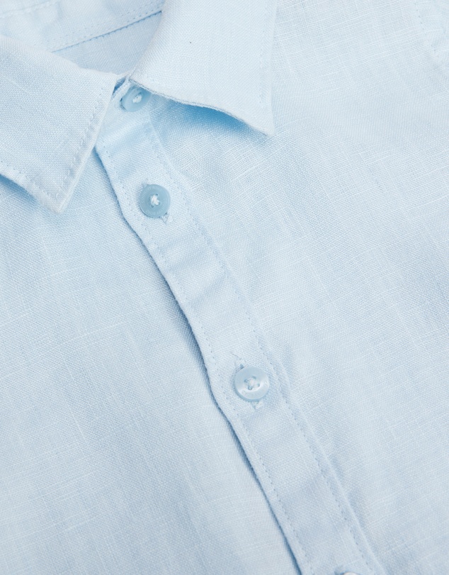 Country Road - Organically Grown Short Sleeve Linen Shirt