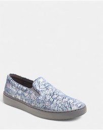 Vionic - Avery Pro Slip-On Sneaker - Blue Metallic