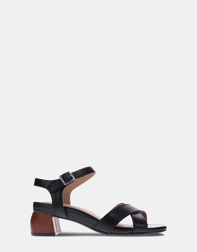Mia Vita - Yara Heeled Sandal - Black