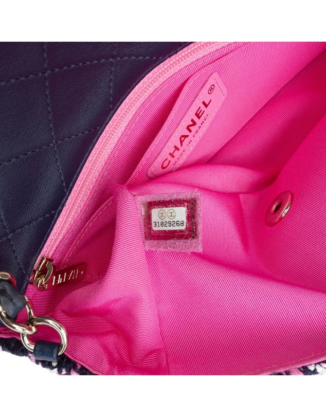Pre-Loved by Azura Reborn - Pre-Loved Mini Rectangular Classic Multicolor Cotton Stitched Single Flap