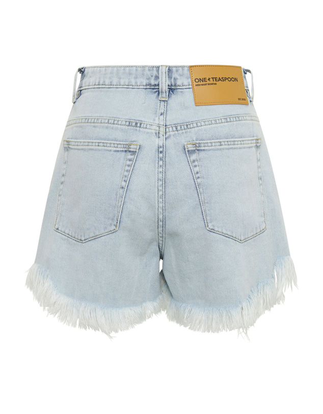 ONE TEASPOON - Florence Bonitas High Waist Denim Shorts