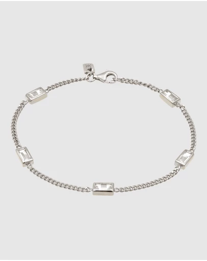 Kuzzoi - ICONIC EXCLUSIVE - Topaz Bracelet in 925 Sterling Silver