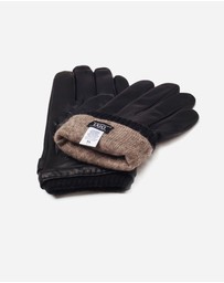 Ozwear Connection Uggs - Ugg Mens Silver Stud Tab Glove (Touch Screen)