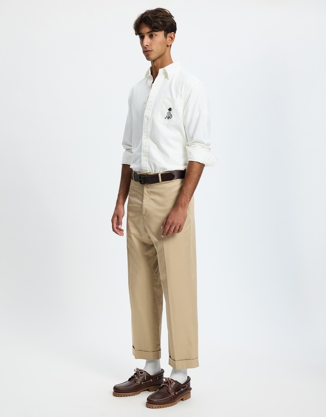 Polo Ralph Lauren - Custom Fit Dog-Embroidered Oxford Shirt