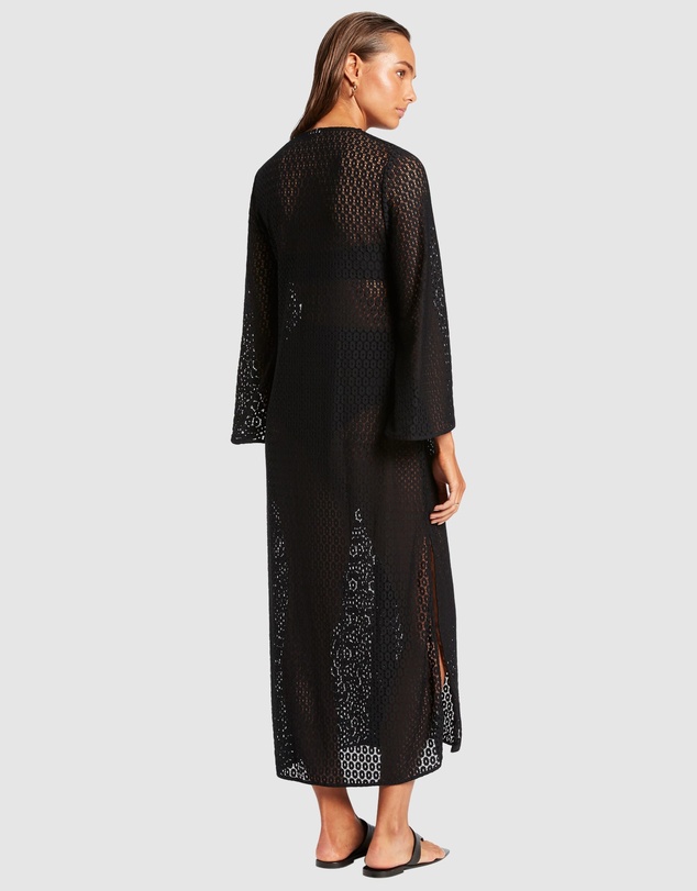 JETS - Jetset Stretch Lace Maxi Kaftan