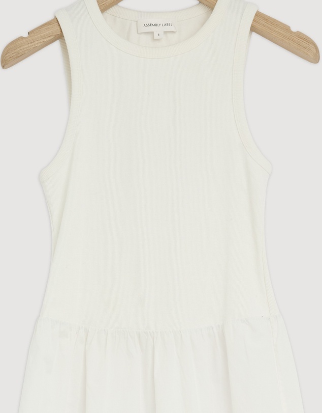 Revibe - Repaired Assembly Label Cotton Womens Dresses
