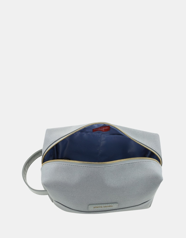 Pierre Cardin - Pierre Cardin Coated Canvas Travel Toiletry Bag