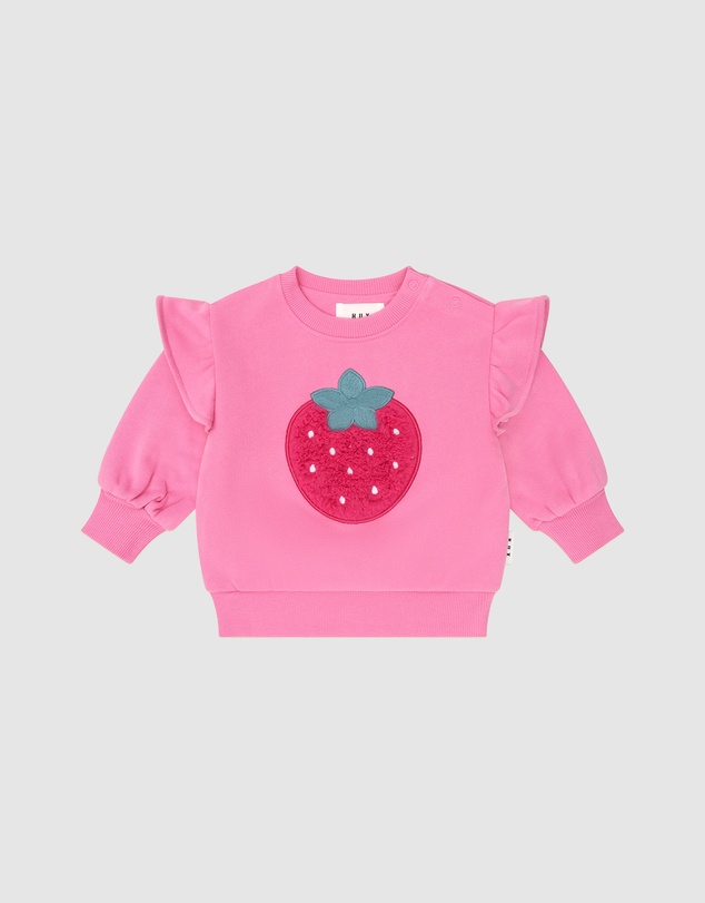 Huxbaby - Very Berry Sweatshirt - Babies- Kids