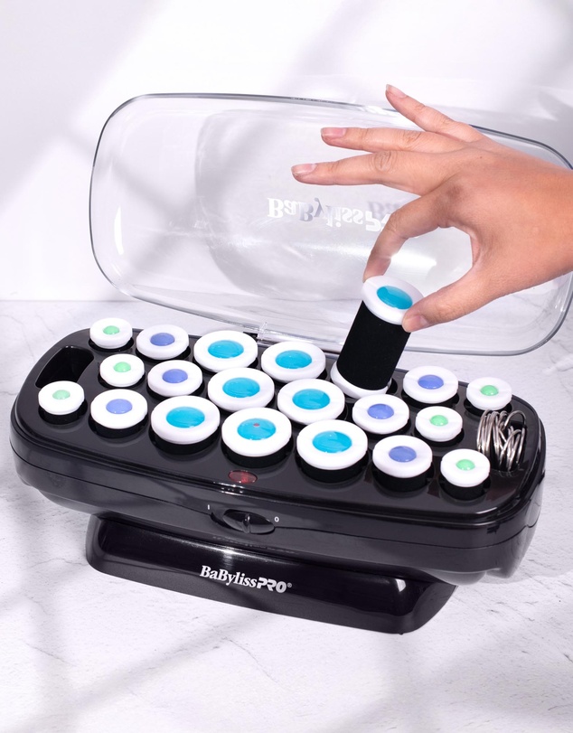 BaBylissPRO - Babylisspro Cascade Velvet Hot Rollers Hairsetter - 20Pc