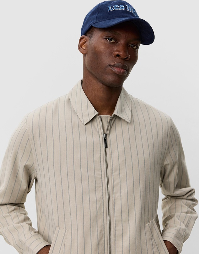 Les Deux - Como Pin Light Wool Coach Jacket