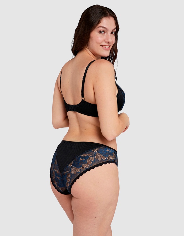 Sans Complexe - Capucine Wired Two-Tone Lace Bra