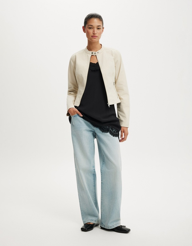 Cotton On - Bay Moto Jacket