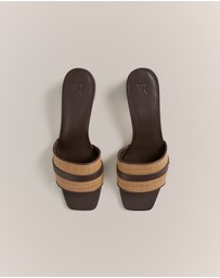 Trenery - Linde Mule in Chocolate
