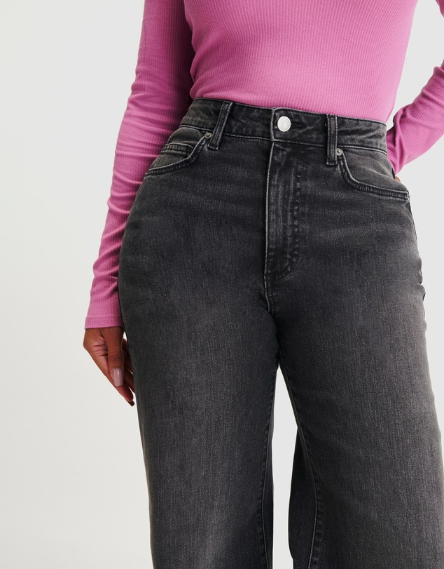 Cotton On - Curvy Stretch Wide Jeans
