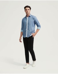 Oxford - Kenton Printed Cotton Shirt