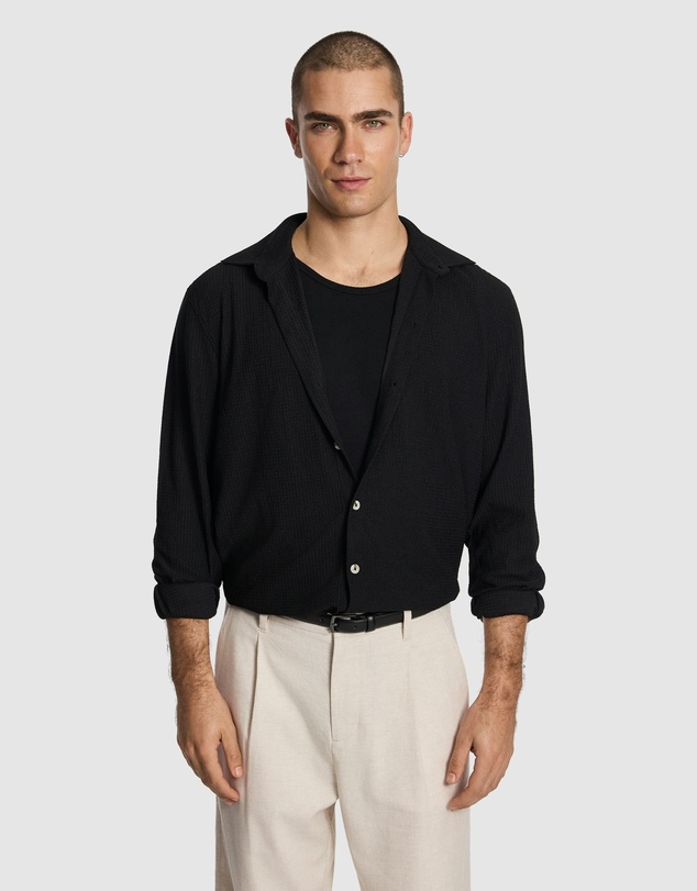 yd. - Stefano Textured Shirt
