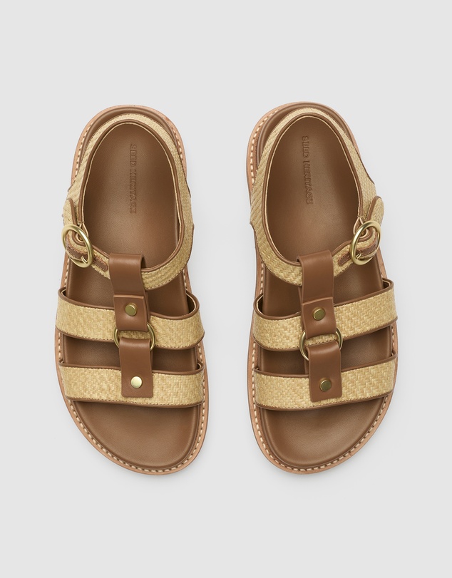 Seed Heritage - Callie Woven Caged Sandal