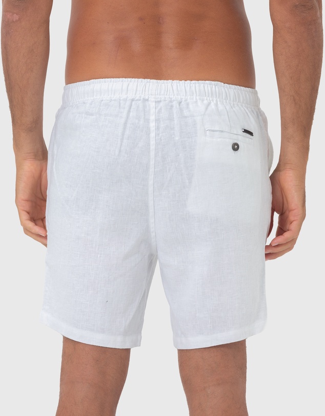 Coast Clothing - Linen Shorts- White