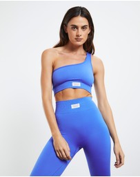 Subtitled - Seamless One Shoulder Crop Top