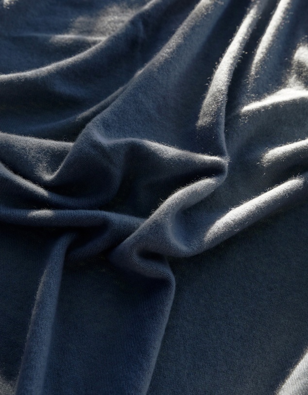 Phile - Cashmere Baby Blanket - Blue