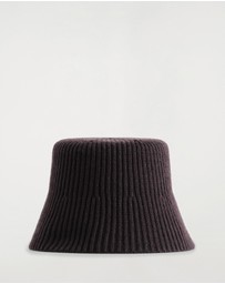 COS - Ribbed Wool-Blend Bucket Hat