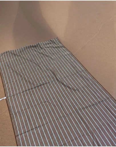 Sand Society - Choc Stripe Lite Sand Free Beach Towel