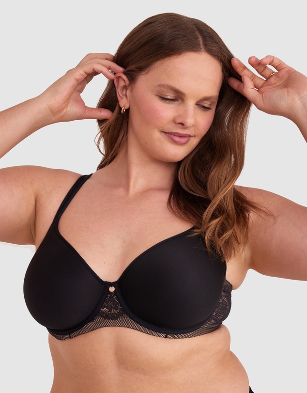Bras N Things - Pure Body Full Cup Bra - Black
