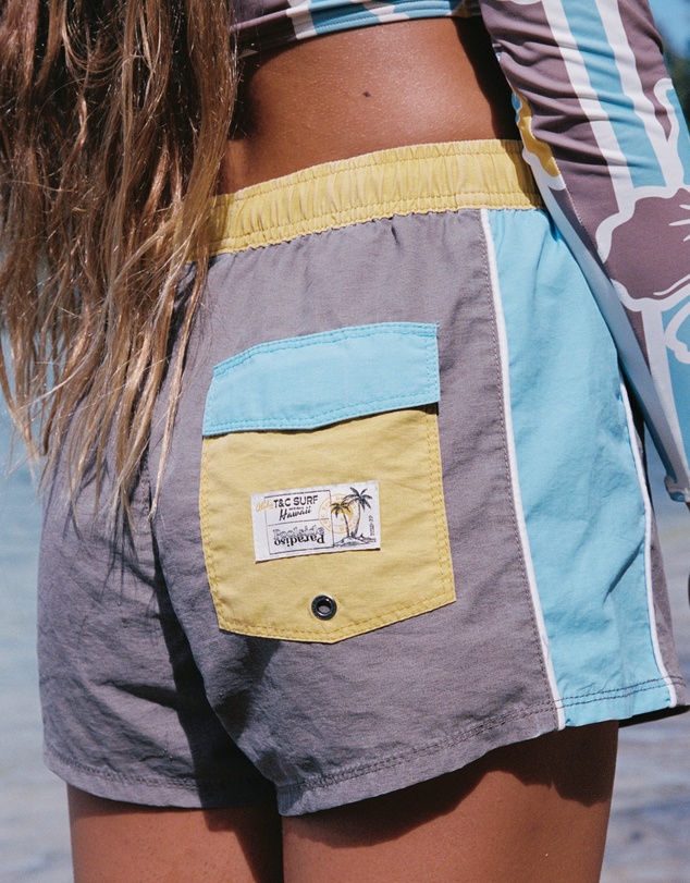 Poolside Paradiso - Honolulu Surf Short - Coco